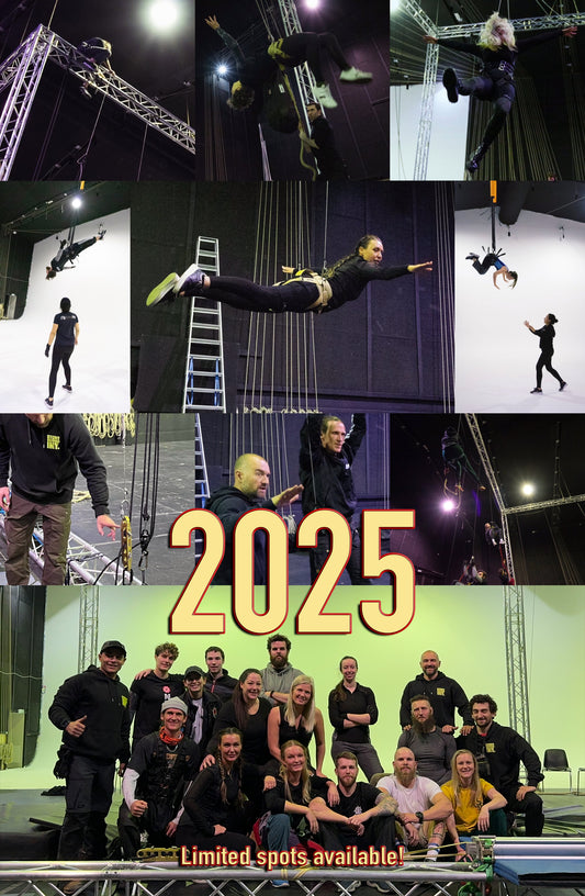 Entry-level Stunt Rigging and Aerial Acrobatic workshop 2025 - remaining payment only