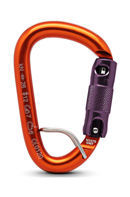 Rock Exotica Pirate WireEye Auto-Lock Carabiner - C1WEA
