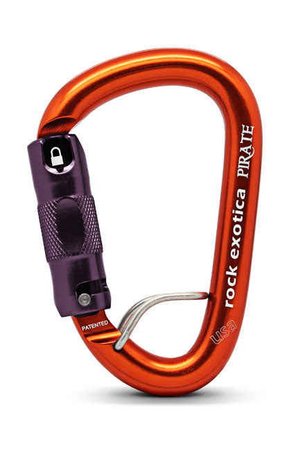 Rock Exotica Pirate WireEye Auto-Lock Carabiner - C1WEA