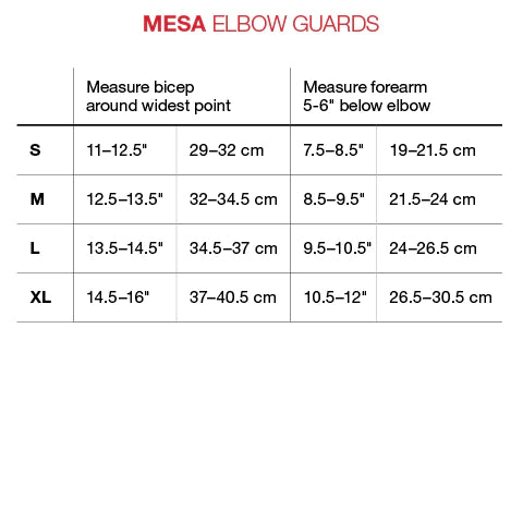 G-Form Mesa Elbow Guard Black XL