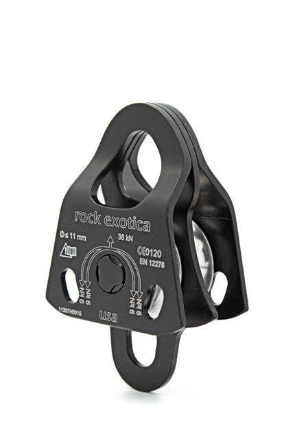 Rock Exotica Mini Machined Pulley - Double P21D-B