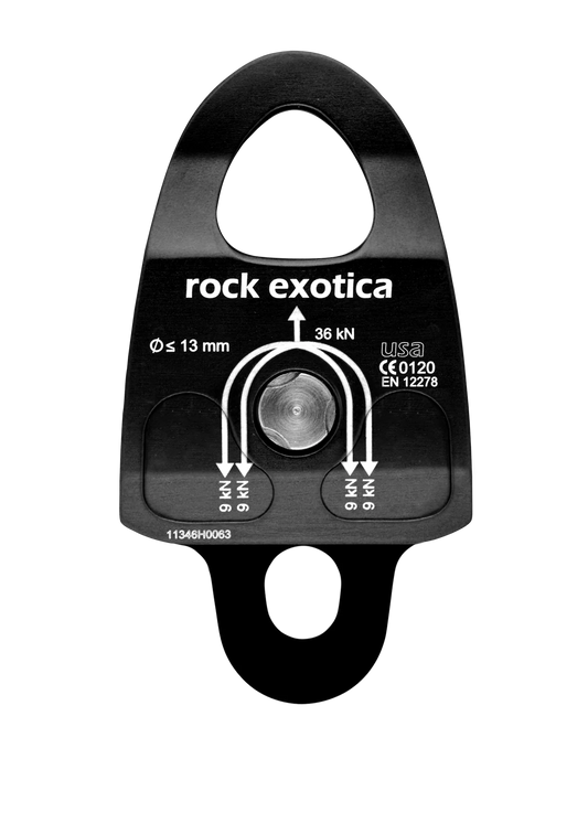 Rock Exotica Machined Pulley - Double P22D-B