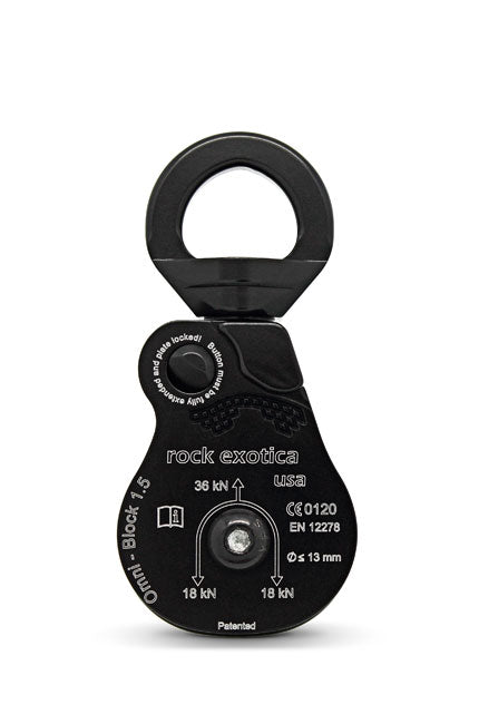 Rock Exotica Omni-Block 1.5" Single Black - P51-B