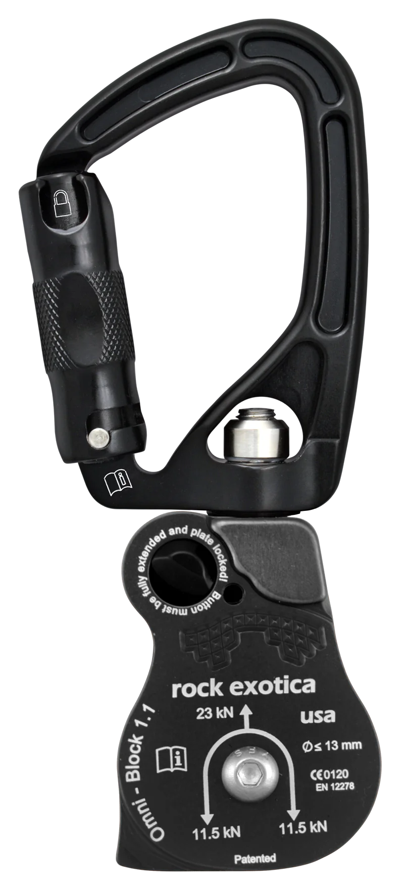 Rock Exotica Omni SwivaBiner 1.1" Single - P54SB-B