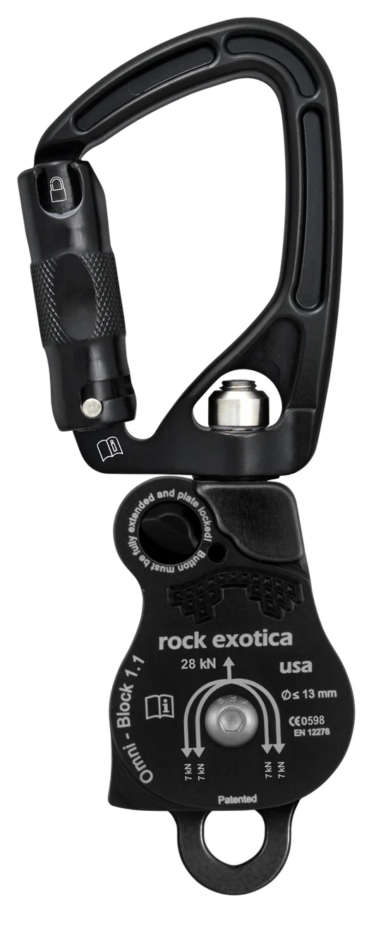 Rock Exotica Omni SwivaBiner 1.1" Double - P54DSB-B