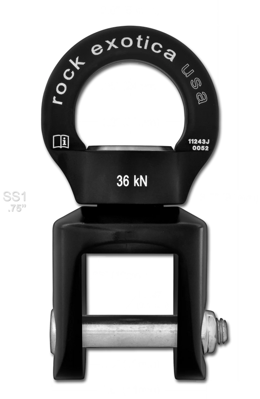 Rock Exotica Rotator Shackle Swivel - SS1
