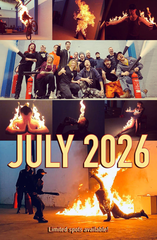 2-day Specialist Fire Stunt course July 2026 - ENTRY FEE ONLY