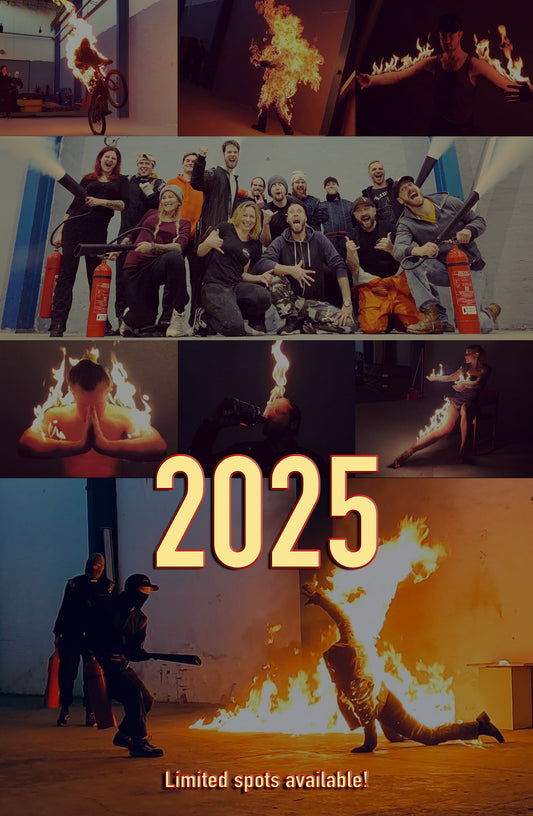 2-day Specialist Fire Stunt course 2025 - deposit only