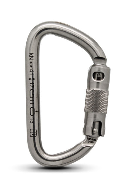 Rock Exotica rockD Stainless Auto-Lock Carabiner - C2S-A