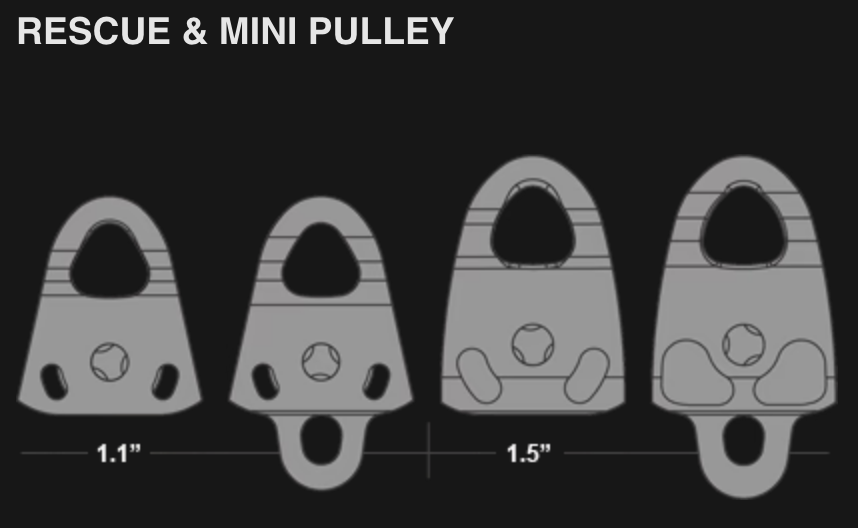 Rock Exotica Machined Pulley - Double P22D-B