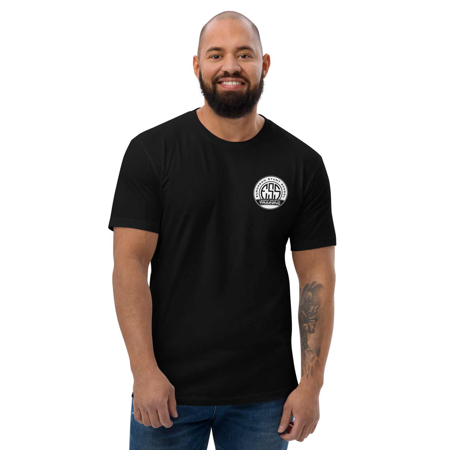 ESS - 100% cotton T-shirt BLACK