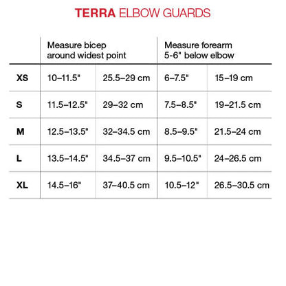 G-Form Terra Elbow Guard Black S
